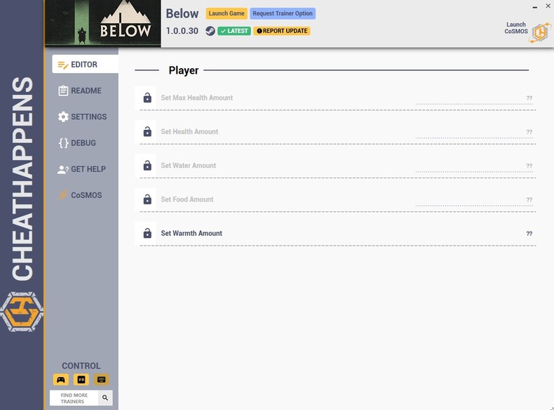 Трейнер +5 для версии 1.0.0.30 от CheatHappens.com
