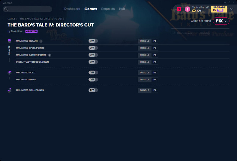 Трейнер +7 для версии от 30.08.2019 от MrAntiFun / WeMod