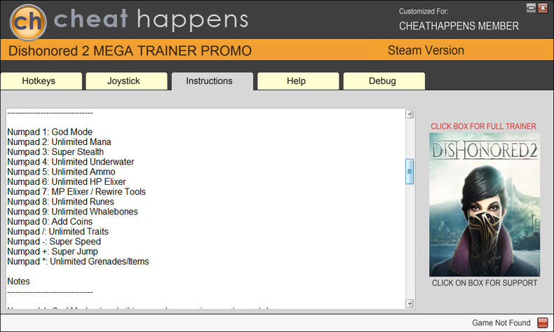 Трейнер +15 для версии 1.77.8.9 (08.04.2018) от CheatHappens.com