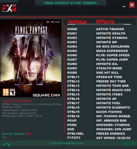Трейнер +25 для версии Windows Edition b1138403 от FutureX