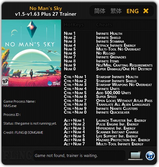 Трейнер +27 для версии 1.63 от FLiNG