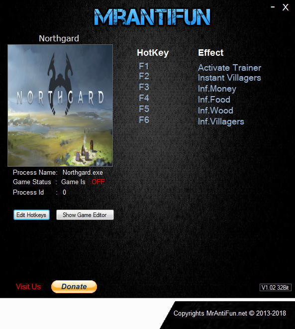 Трейнер +5 для версии 1.4.10795 от MrAntiFun