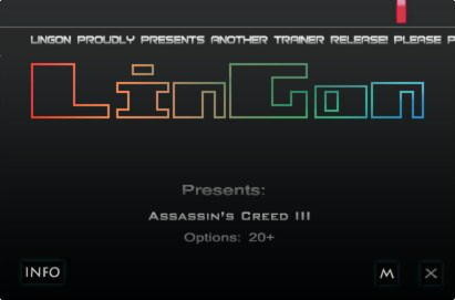 Трейнер +20 для версии 1.03 от LinGon