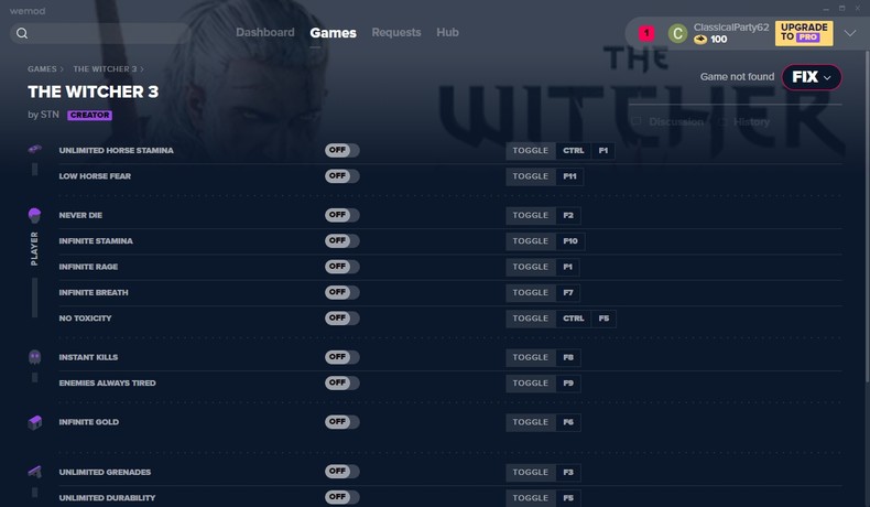 Трейнер +16 для версии от 30.08.2019 от MrAntiFun / WeMod