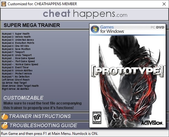 Трейнер +17 от CheatHappens.com