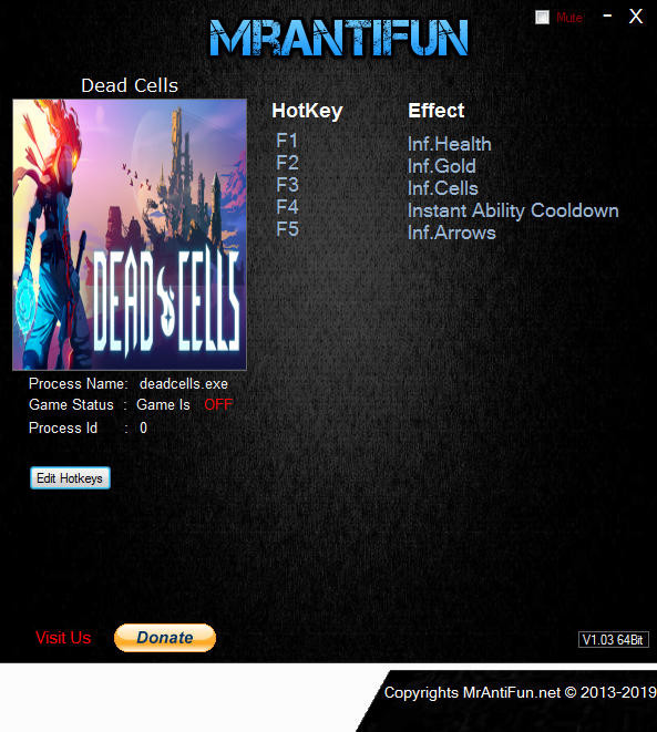 Трейнер +5 для версии от 28.06.2019 от MrAntiFun
