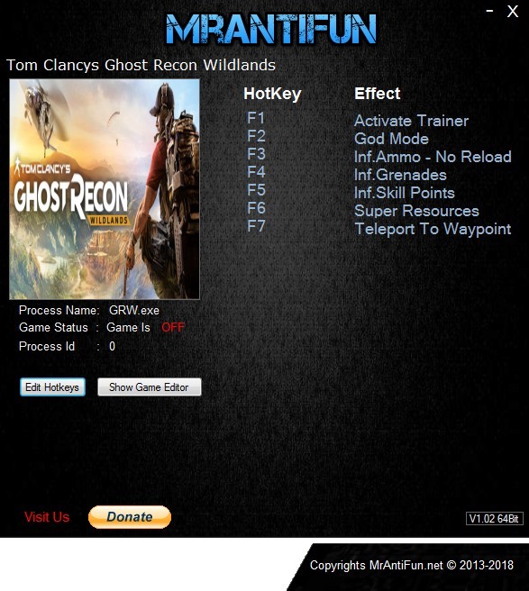 Трейнер +7 для версии 3176580 от MrAntiFun