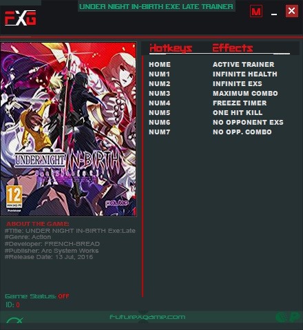 Трейнер +7 для версии 20180820 от FutureX