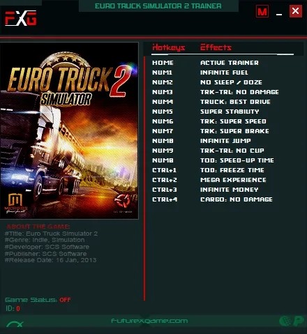 Трейнер +14 для версий 1.16.x - 1.38.x.x от FutureX