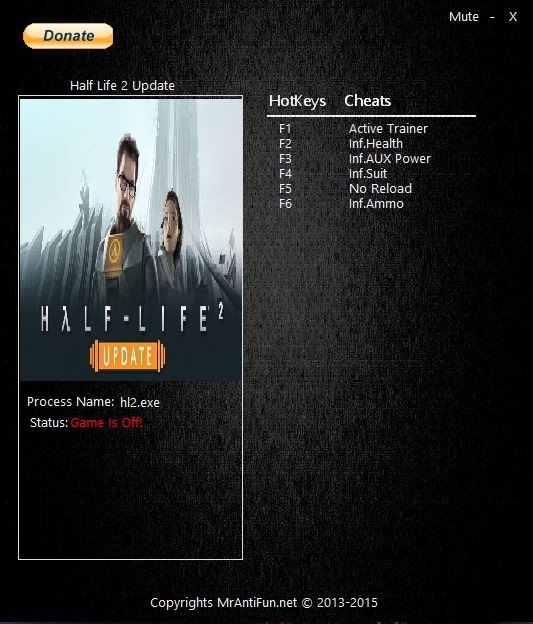 Трейнер +5 для версии 1.0 от MrAntiFun