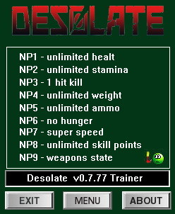 Трейнер +9 для версии 0.7.77 от dR.oLLe