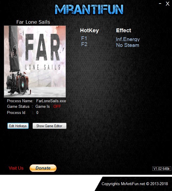 Трейнер +2 для версии 1.06 от MrAntiFun