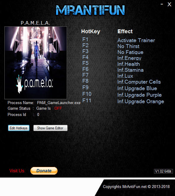 Трейнер +10 для версии 0.4.5.2 от MrAntiFun
