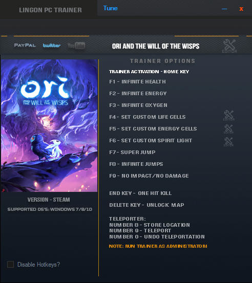 Трейнер +13 для версии от 12.03.2020 от LinGon