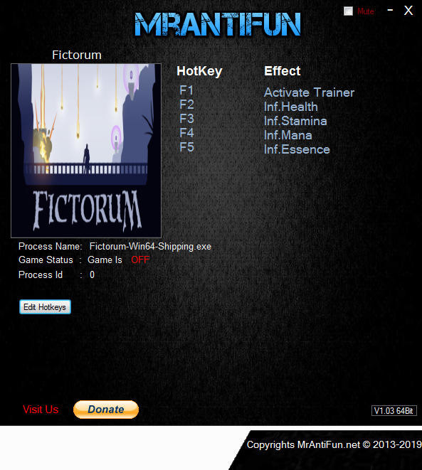 Трейнер +5 для версии 1.2.6 от MrAntiFun