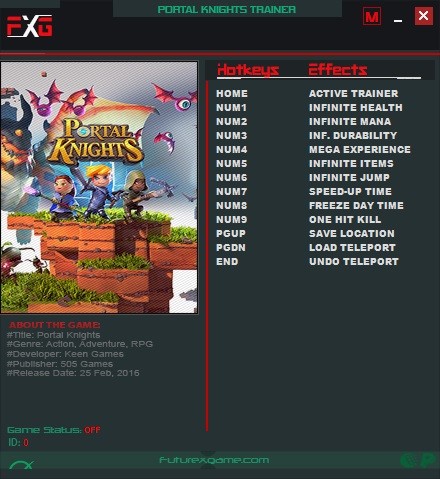 Трейнер +10 для версии 1.4.5 от FutureX