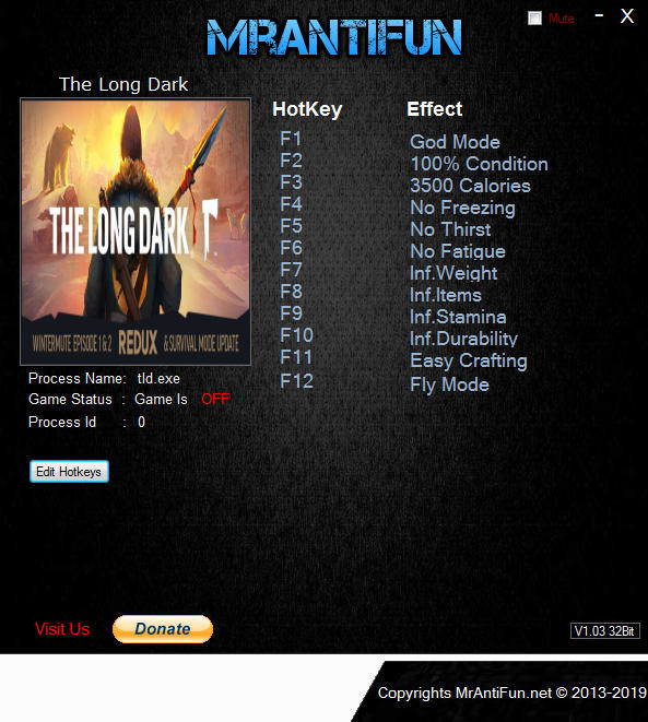 Трейнер +12 для версии 1.55 от MrAntiFun