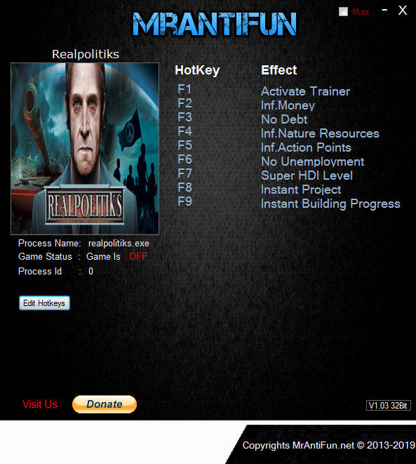 Трейнер +8 для версии 1.6.4 от MrAntiFun