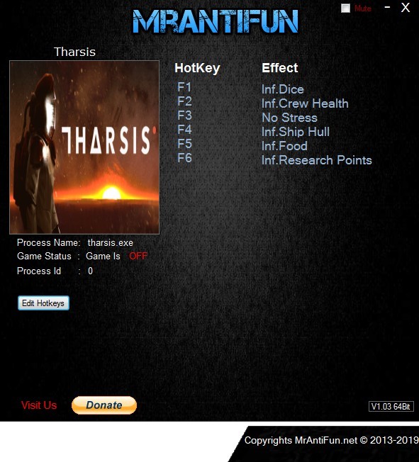 Трейнер +6 для версии от 11.03.2019 от MrAntiFun