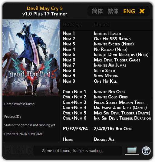 Трейнер +17 для версии 1.0 от FLiNG