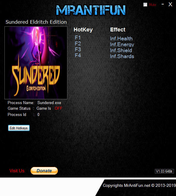 Трейнер +4 для версии от 11.03.2019 от MrAntiFun