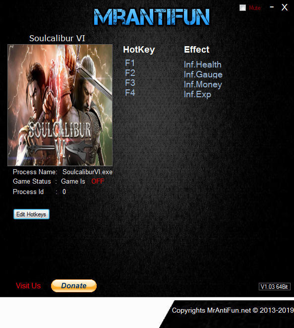 Трейнер +4 для версии 1.40.00 от MrAntiFun