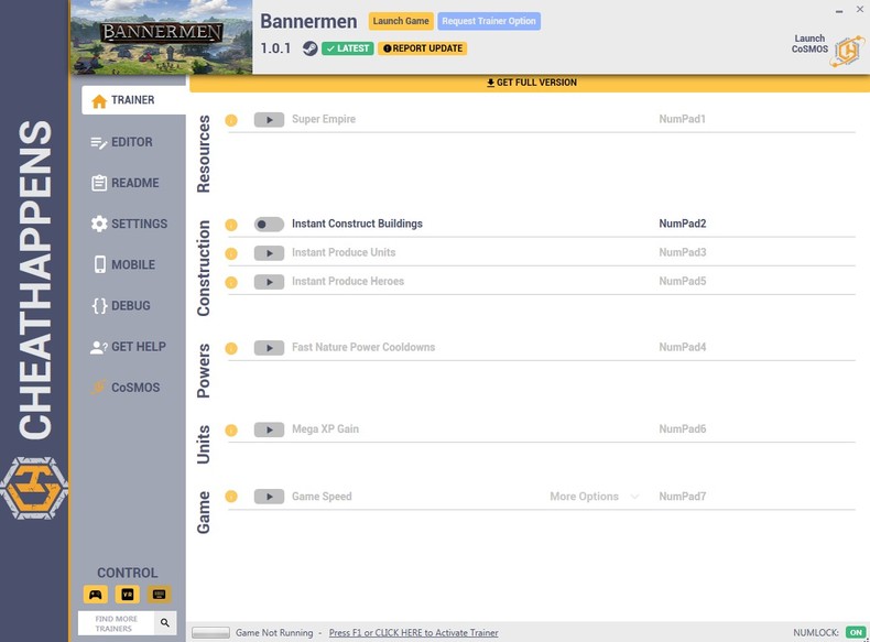 Трейнер +14 для версии 1.0.1 от CheatHappens.com