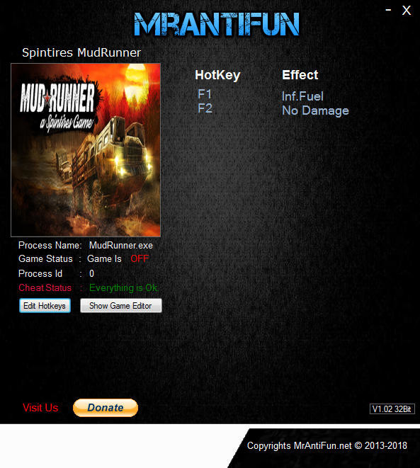 Трейнер +2 для версии 18.05.21 от MrAntiFun