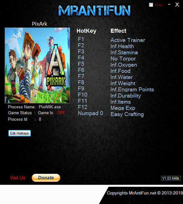 Трейнер +12 для версии 1.52 от MrAntiFun