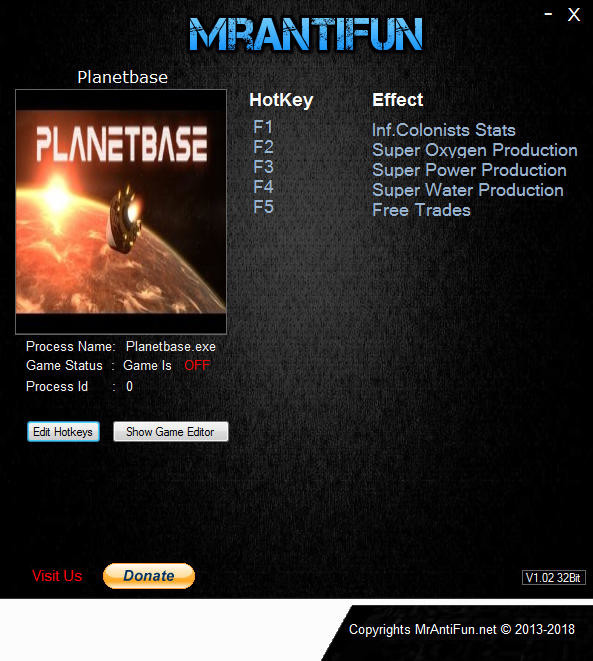 Трейнер +5 для версии 1.3.0 от MrAntiFun