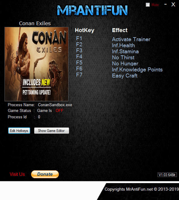 Трейнер +15 для версии от 06.03.2019 от MrAntiFun