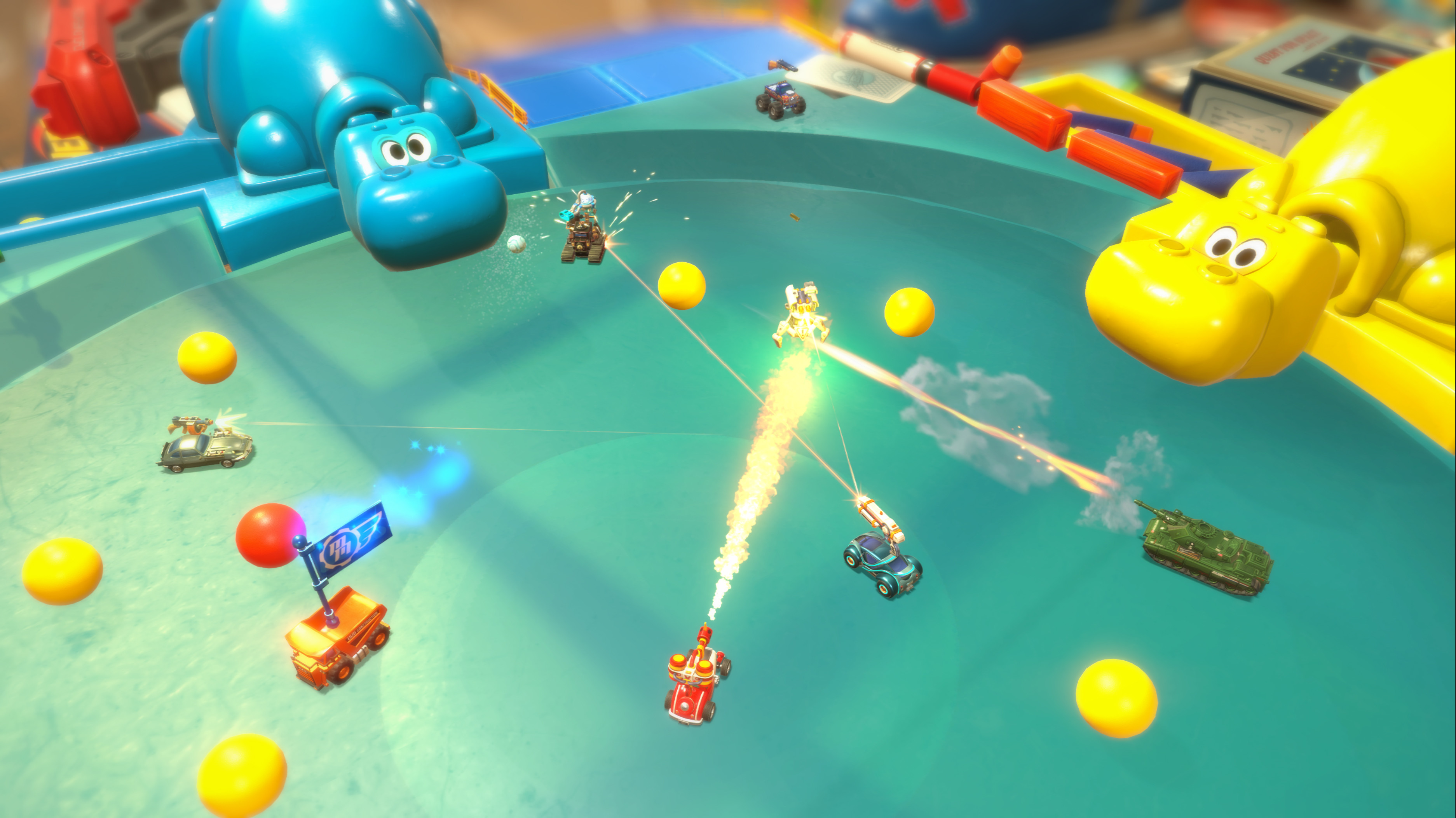 Микро играть. Micro Machines World Series ps4. Micro Machines игра. Micro Machines World Series (2017).