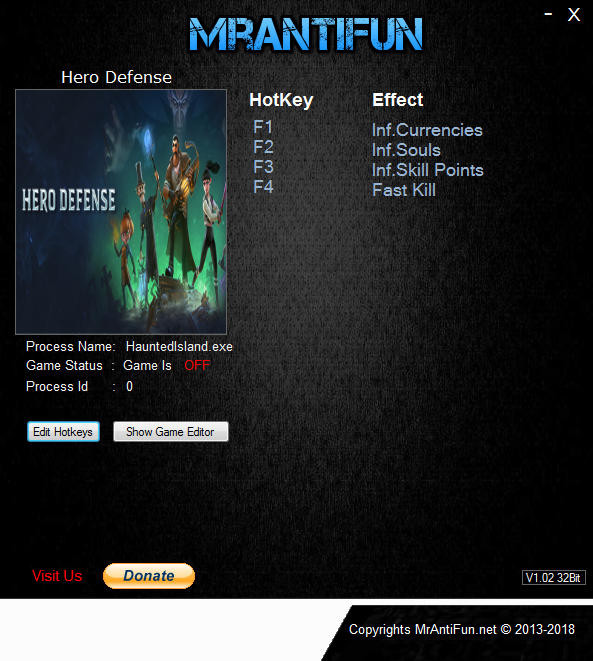 Трейнер +4 для версии 1.4.4.4139 от MrAntiFun