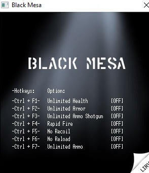 Трейнер +7 для версии 0.3.1 от LIRW / GHL