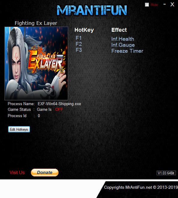 Трейнер +3 для версии 1.1.3 от MrAntiFun