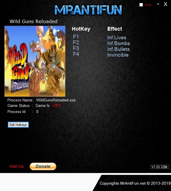 Трейнер +4 для версии от 20.01.2019 от MrAntiFun
