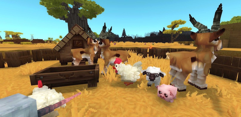 Как ловить и приручать животных для фермы в Hytale