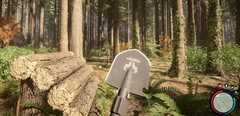 Где найти лопату в Sons of the Forest