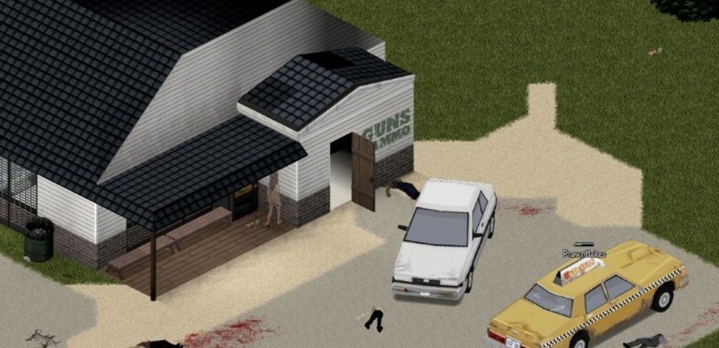 Где найти огнестрельное оружие в Project Zomboid