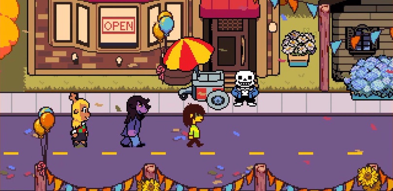 Как получить секретную концовку с воздушным шариком в Deltarune Chapter 5