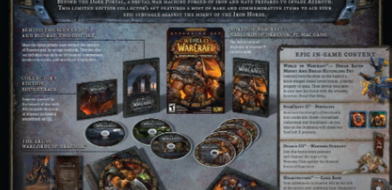 «Анбоксинг» коллекционного издания WoW: Warlords of Draenor
