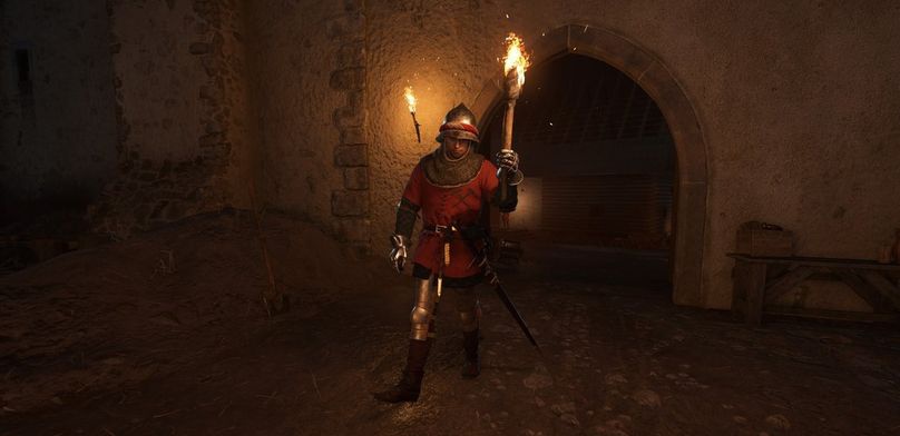 Как достать факел в Kingdom Come Deliverance 2