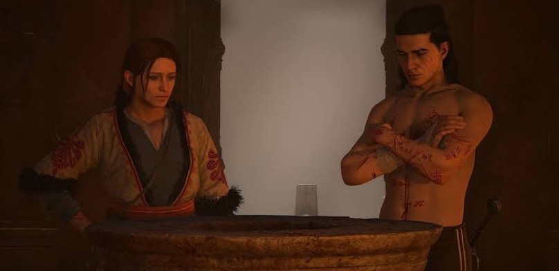 Кто должен выпить из Источника жизни в The Blood of Dawnwalker — Коэн или Анка