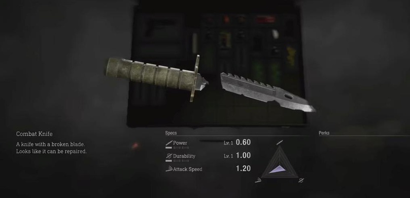 Как починить нож в Resident Evil 4 Remake