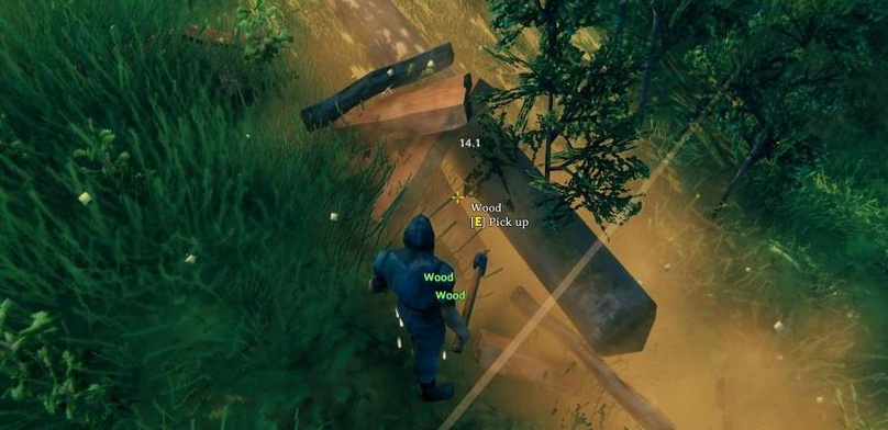 Как включить автоподбор предметов в Valheim
