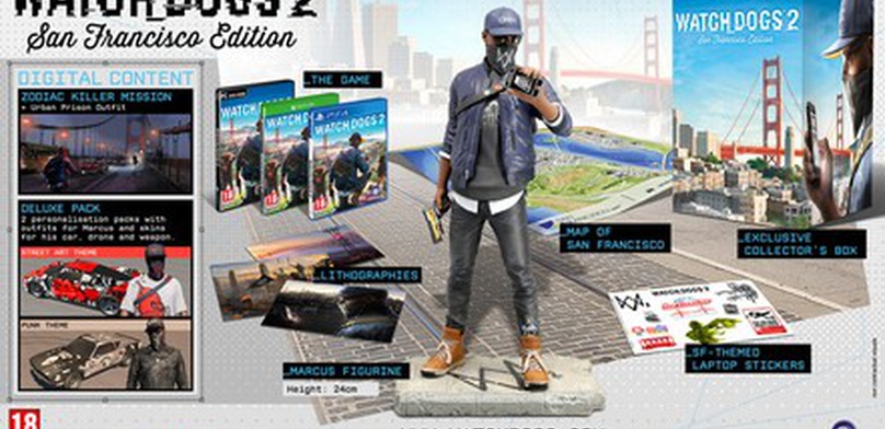 Анбоксинг коллекционного издания Watch Dogs 2