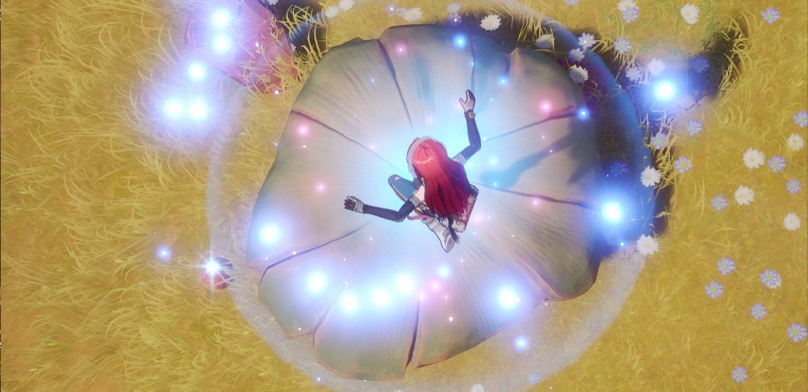 Решение головоломки с грибами в Tower of Fantasy