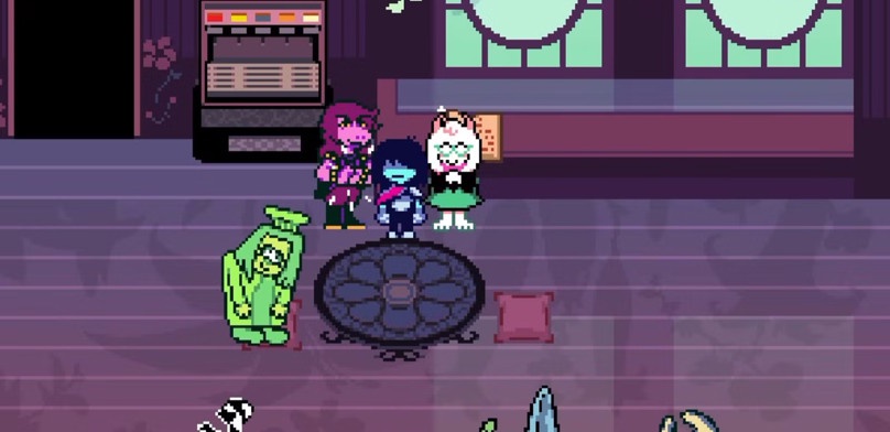 Все разговоры в кафе (Cafe Break) в Deltarune Chapter 5