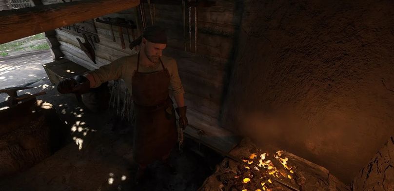 Взять работу у Мельника или Кузнеца в Kingdom Come: Deliverance 2