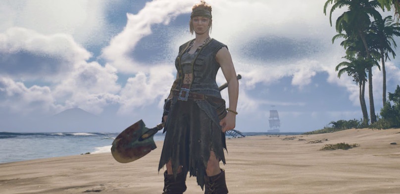 Как сделать лопату в Windrose